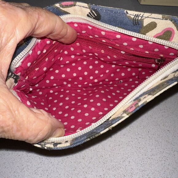 BUNGALOW 360 FUN SEA OTTER PRINT VEGAN COTTON CANVAS WRSITLET NWT - Picture 3 of 4